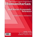 Humanitarian and Socio-Economic Sciences